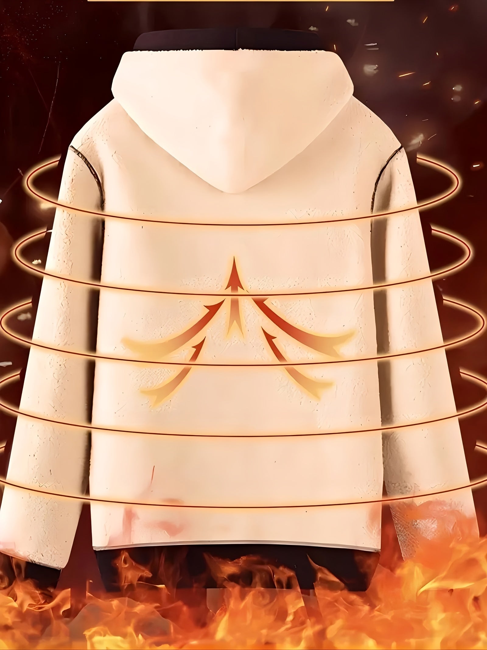 Xystus | Sweat à capuche homme doublé polaire – Pull d'hiver chaud avec capuche et cordon de serrage