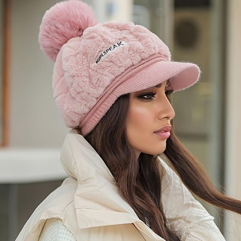 CozyBrim | Warme wintermuts voor dames – korte rand, zachte en isolerende beanie voor koud weer