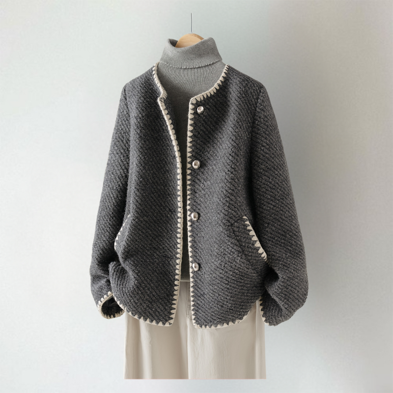 Rosel | Elegante damesvest – Lichtgewicht zachte brei, behaaglijk warm