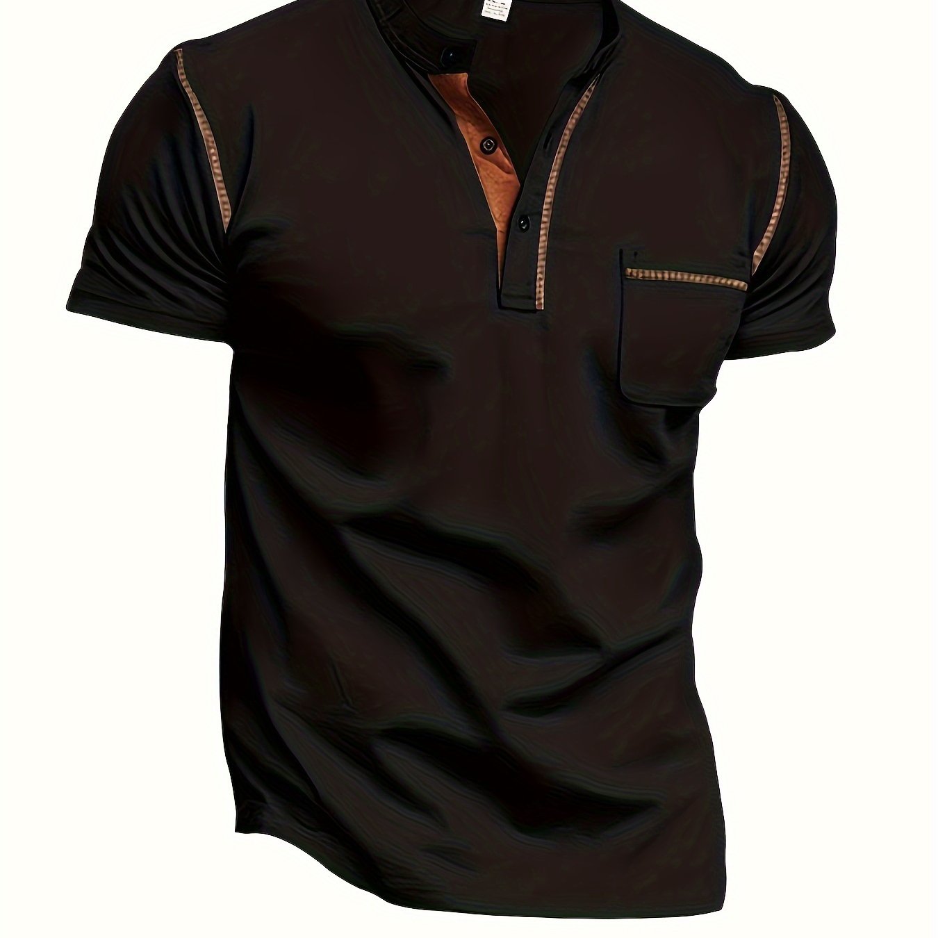 Fabrizio | Herren-T-Shirt mit kurzen Ärmeln – Atmungsaktives Baumwoll-Freizeithemd