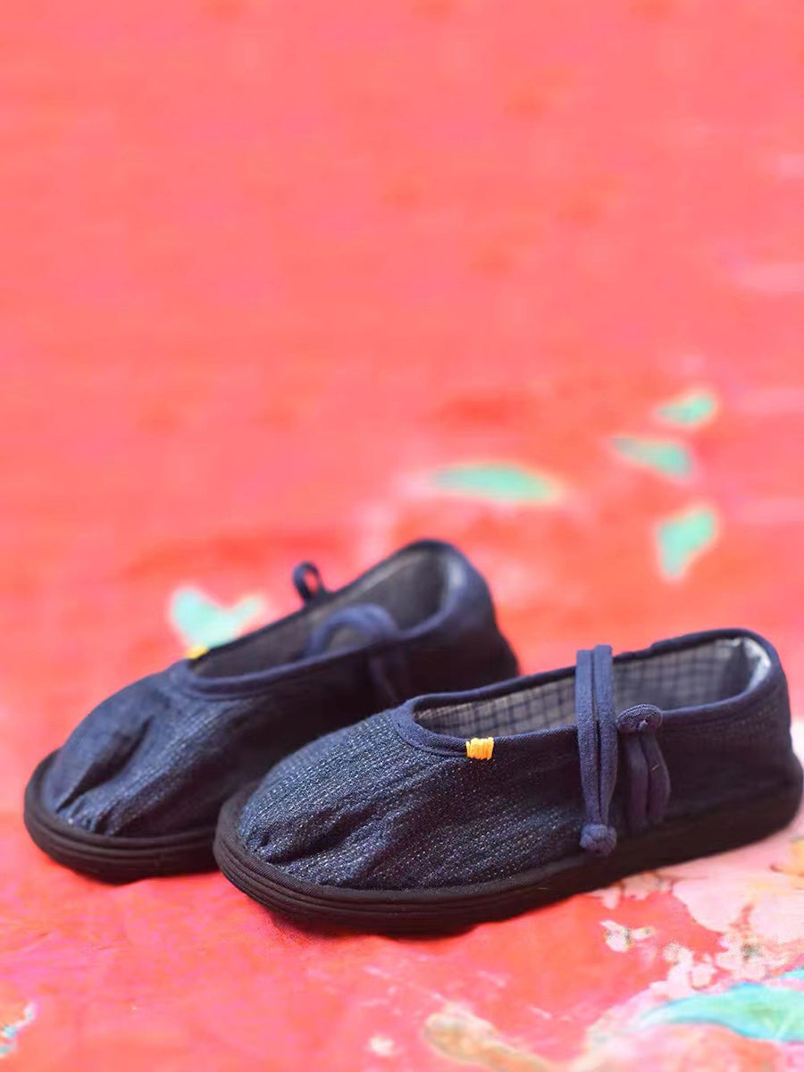 Nelvyn | Vintage effen katoenen damesschoenen voor de lente – Lichtgewicht, casual instappers met zachte zool