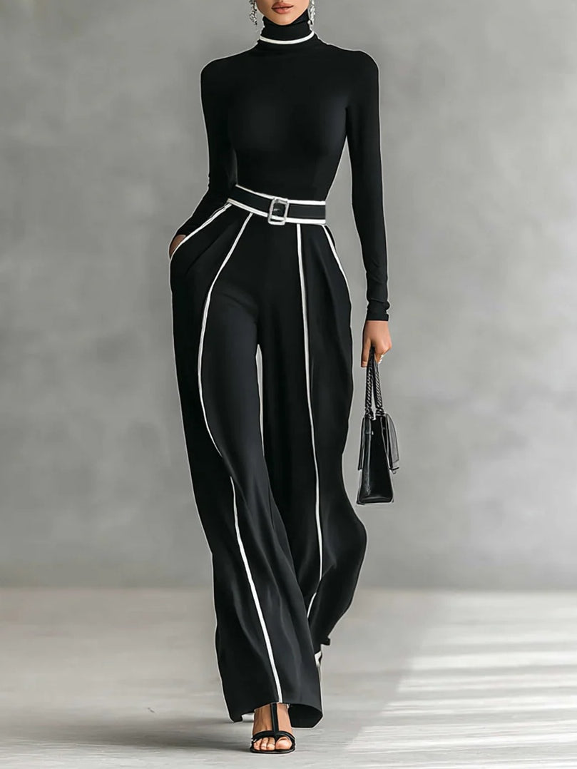 Eliraen | Dames Tweedelige Set – Top & Wijde Broek Outfit