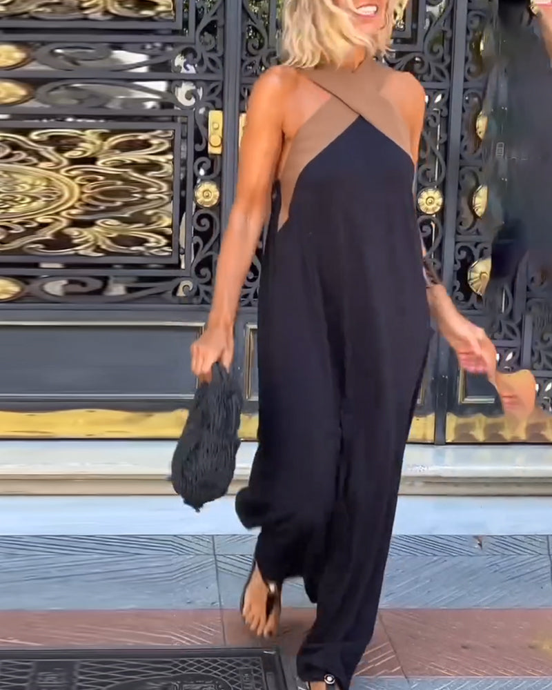 Zephyria | Mouwloze halterjurk voor dames – luchtige zomerse midi-outfit