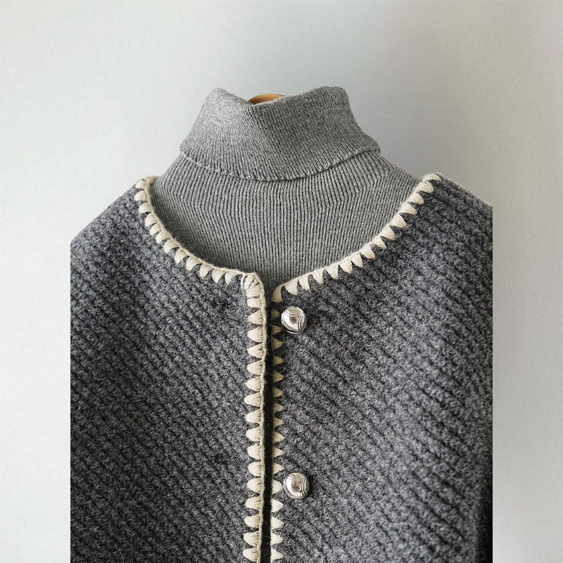 Rosel | Elegante damesvest – Lichtgewicht zachte brei, behaaglijk warm