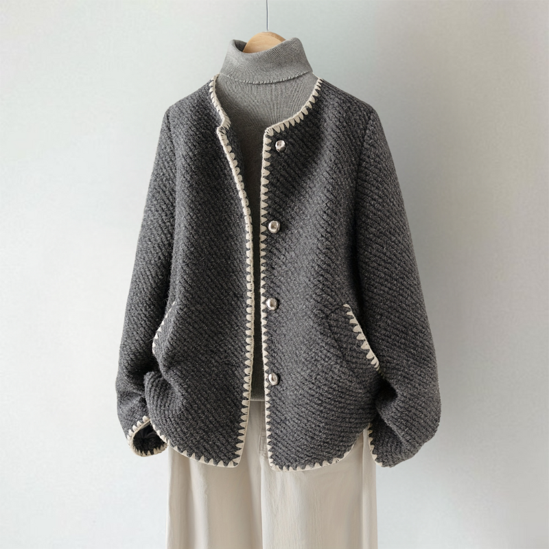 Rosel | Elegante damesvest – Lichtgewicht zachte brei, behaaglijk warm