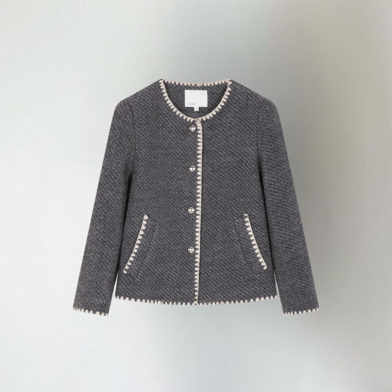Rosel | Elegante damesvest – Lichtgewicht zachte brei, behaaglijk warm