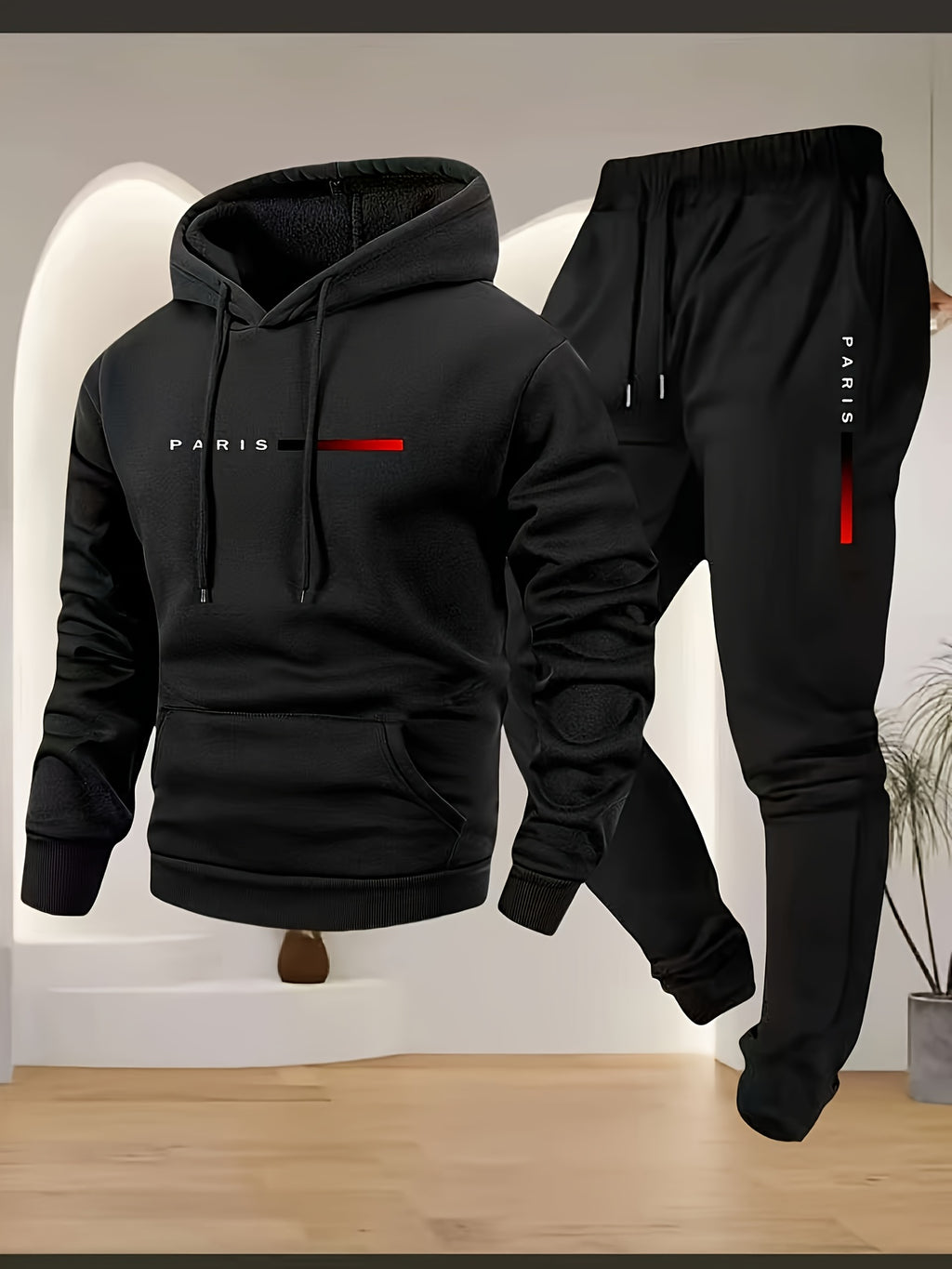 Brice | Herren 2-teiliges Hoodie- und Jogginghosen-Set – Lässige Sportbekleidung, Jogginganzug aus Stretchmaterial