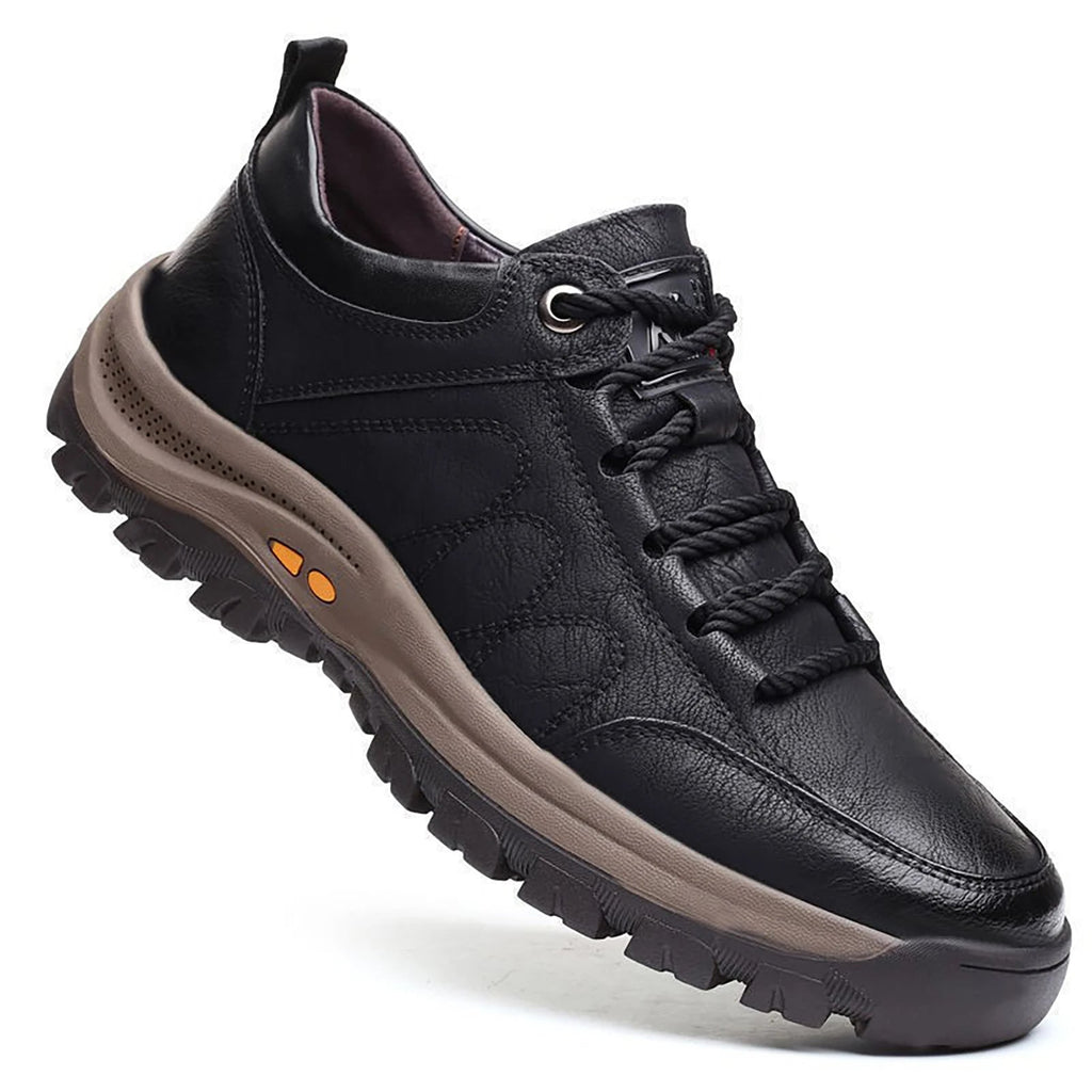 Griploft | Herren-Lederschuhe – Handgenäht, mit Einlegesohlen, Freizeitschuhe