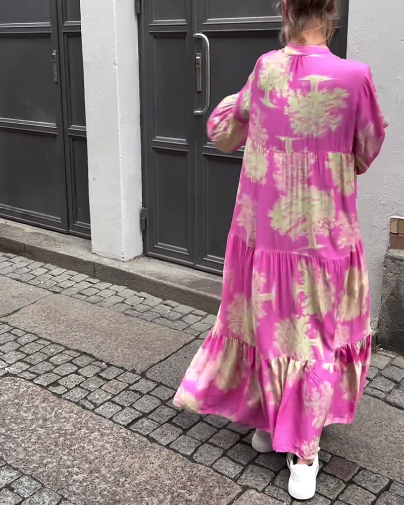 Briveth | FreeSpirit Boho-jurk – Vloeiende zomerjurk voor dames