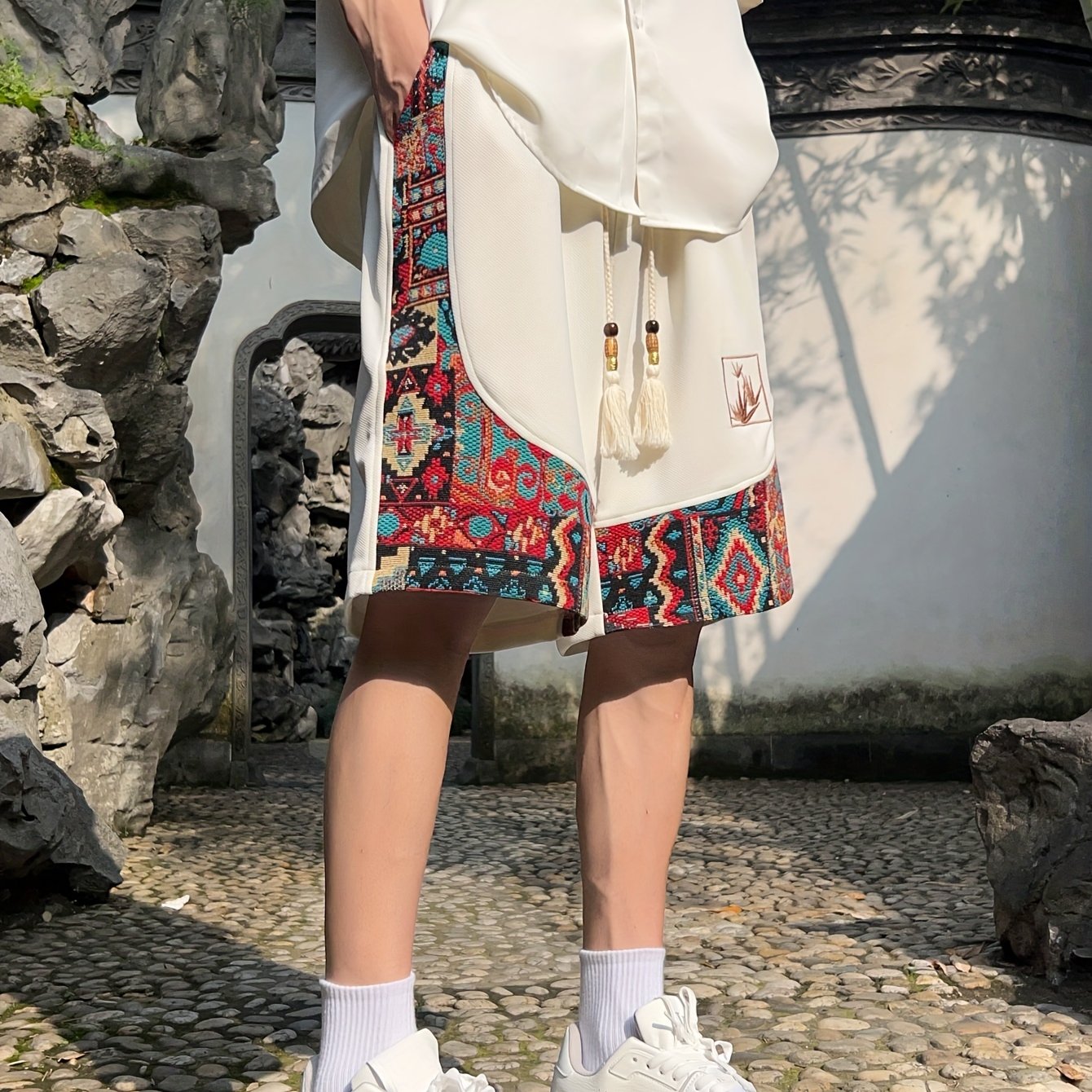 Kaelorn | Retro zomershort voor heren – casual streetwear trendy shorts, relaxed fit