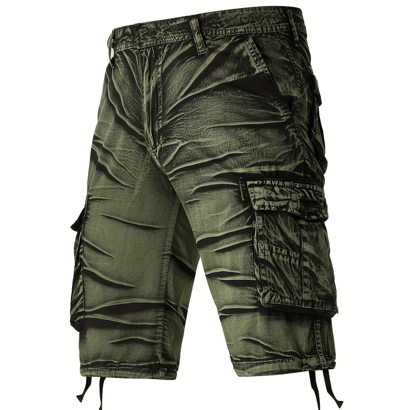 Rionel | Camo-cargoshorts voor heren – Streetstyle, casual, met militaire print, meerdere zakken, losse pasvorm