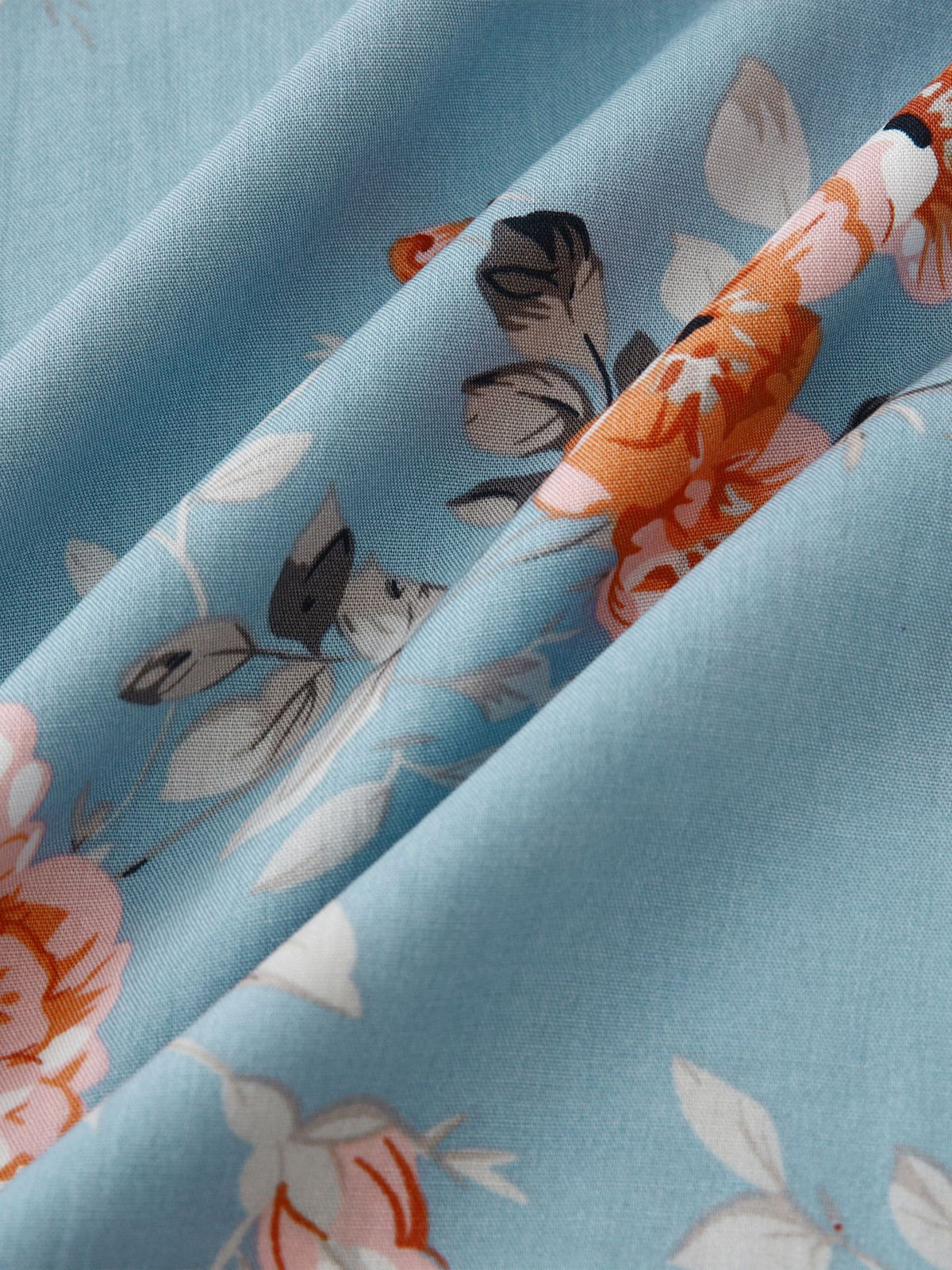 Halvar | Chemise hawaïenne tropicale pour homme - patchwork floral, manches courtes, style décontracté