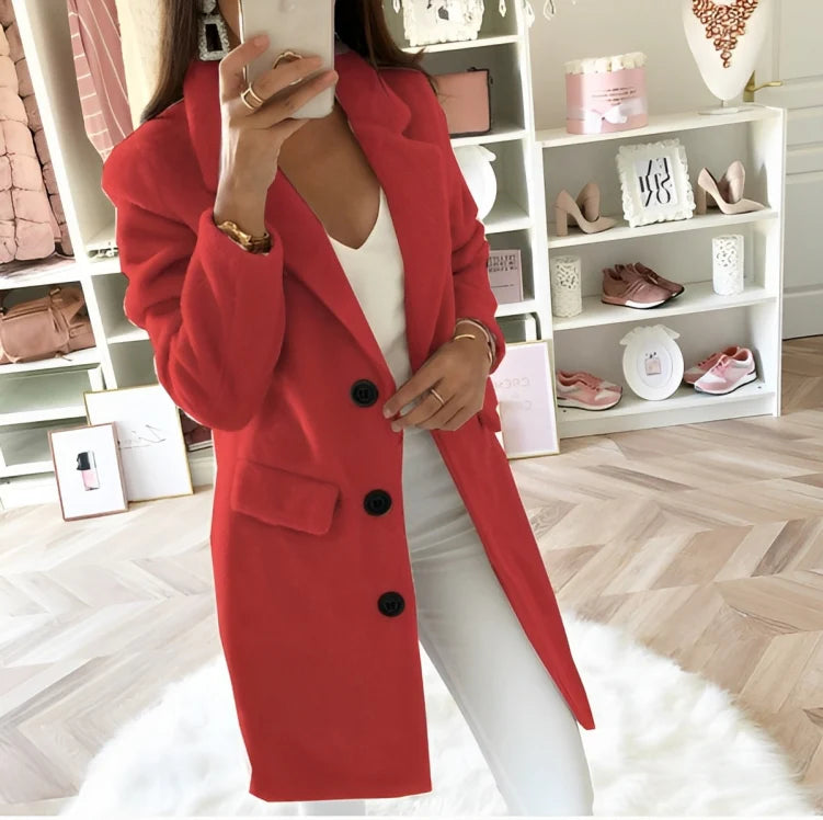 Leilani | CozyChic Damenmantel für Herbst/Winter – warm und stilvoll
