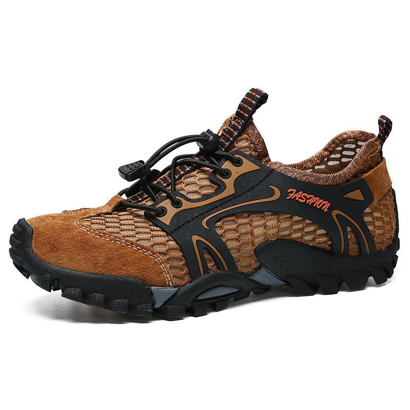 RainRover | Wasserdichte Herren-Wanderschuhe – Leichte, atmungsaktive und rutschfeste Trail-Sneaker