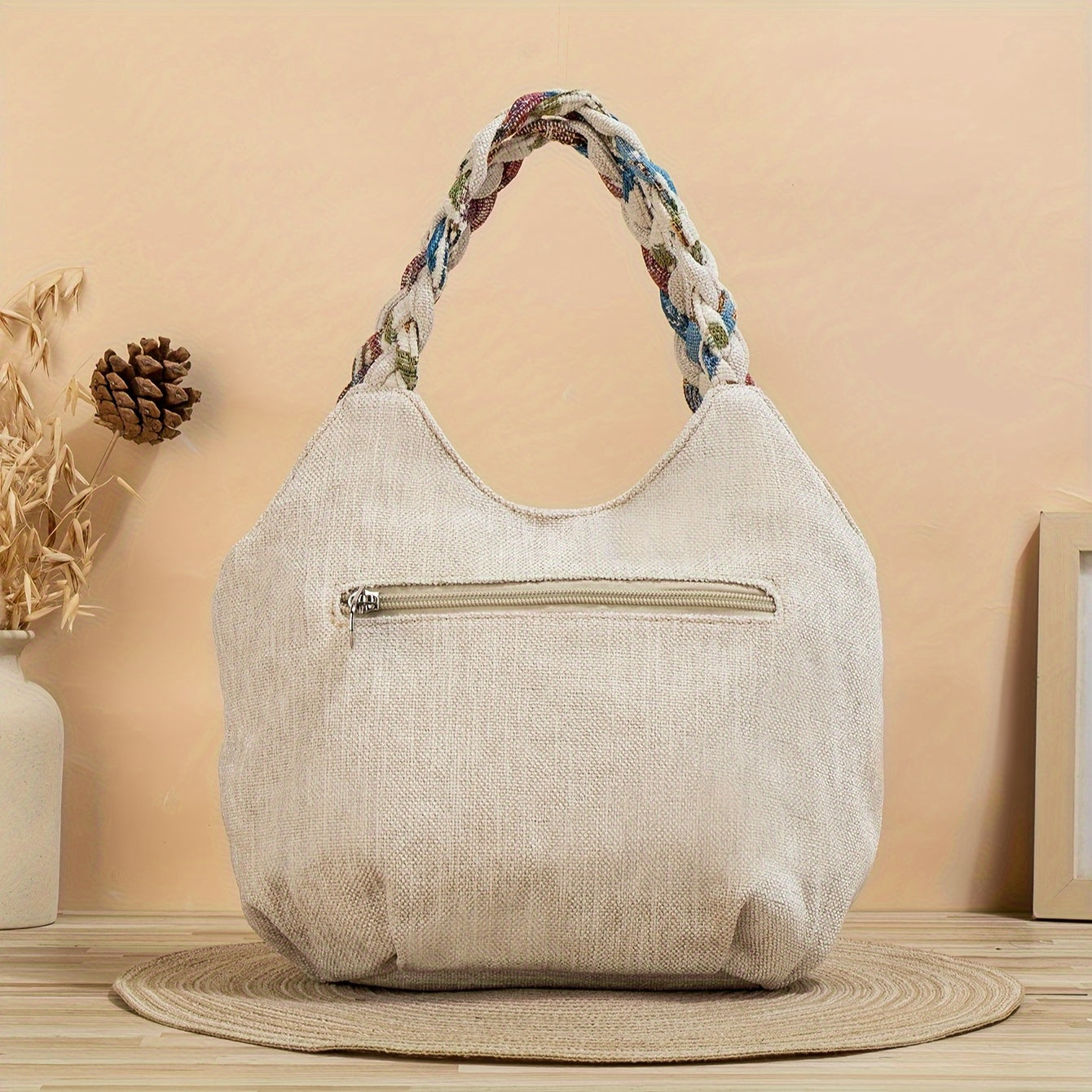 BohoBloom | Handgemaakte Boheemse Bloemen Draagtas
