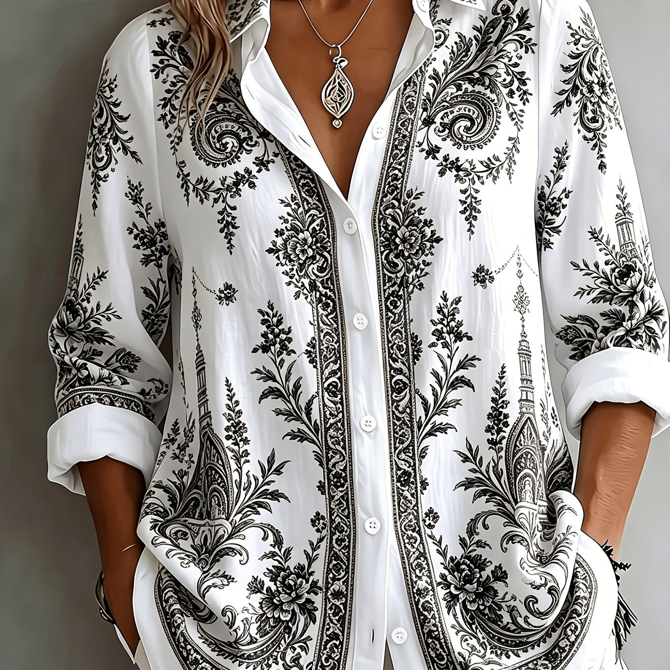 Quelyn | Casual zomershirt voor dames – Elegante top voor dagelijks gebruik