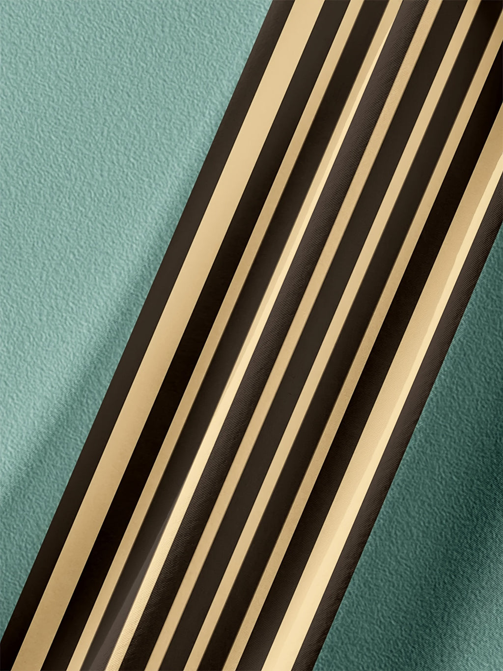 Olavur | Retro gestreept herenoverhemd met korte mouwen en reverskraag - casual gedrukte top