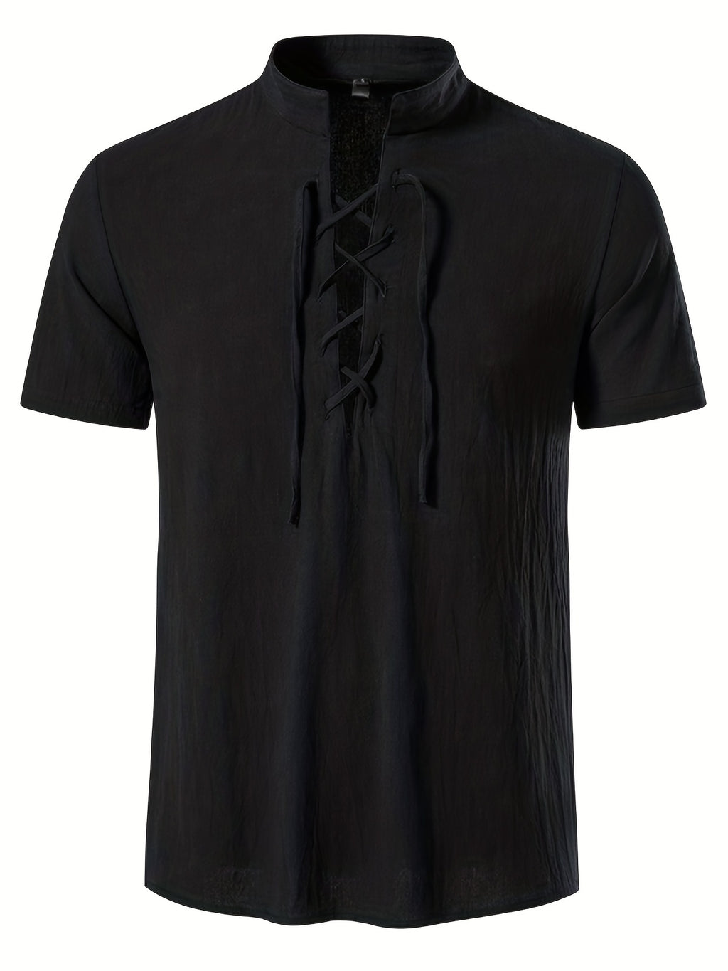Varekion | Heren Casual Shirt met Korte Mouwen – Lichtgewicht Zomer Strandshirt