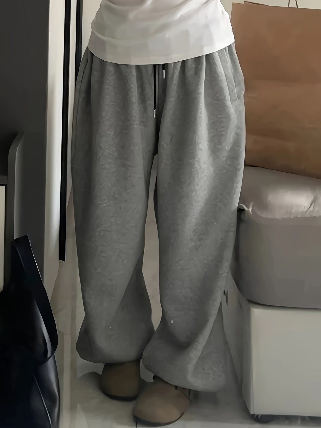 Elke | Casual Joggerbroek met koord voor dames - Baggy, sportief en comfortabel voor dagelijks gebruik