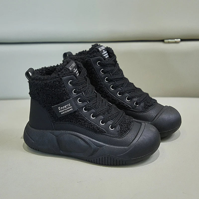 Seris | Ondersteunende orthopedische schoenen voor dames – Comfortabele sneakers met dikke zool voor wandelen, dagelijks gebruik en gezonde voeten