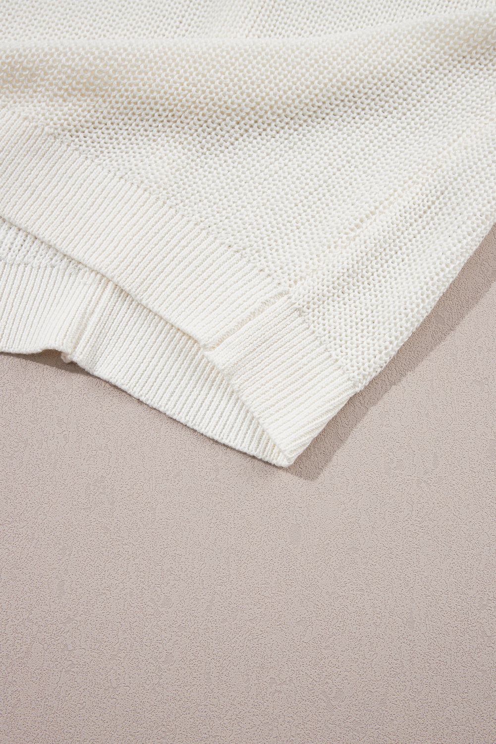 Eviana | Dames mouwloze gebreide pullover vest – ronde hals, middennaad, zeer comfortabel topje