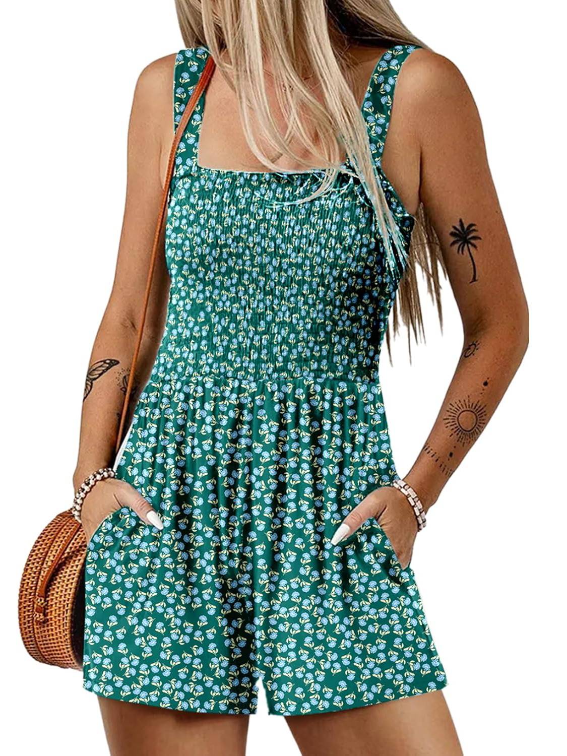 Alvella | Dames mouwloze zomerjurk met vierkante halslijn – Lichtgewicht casual warm