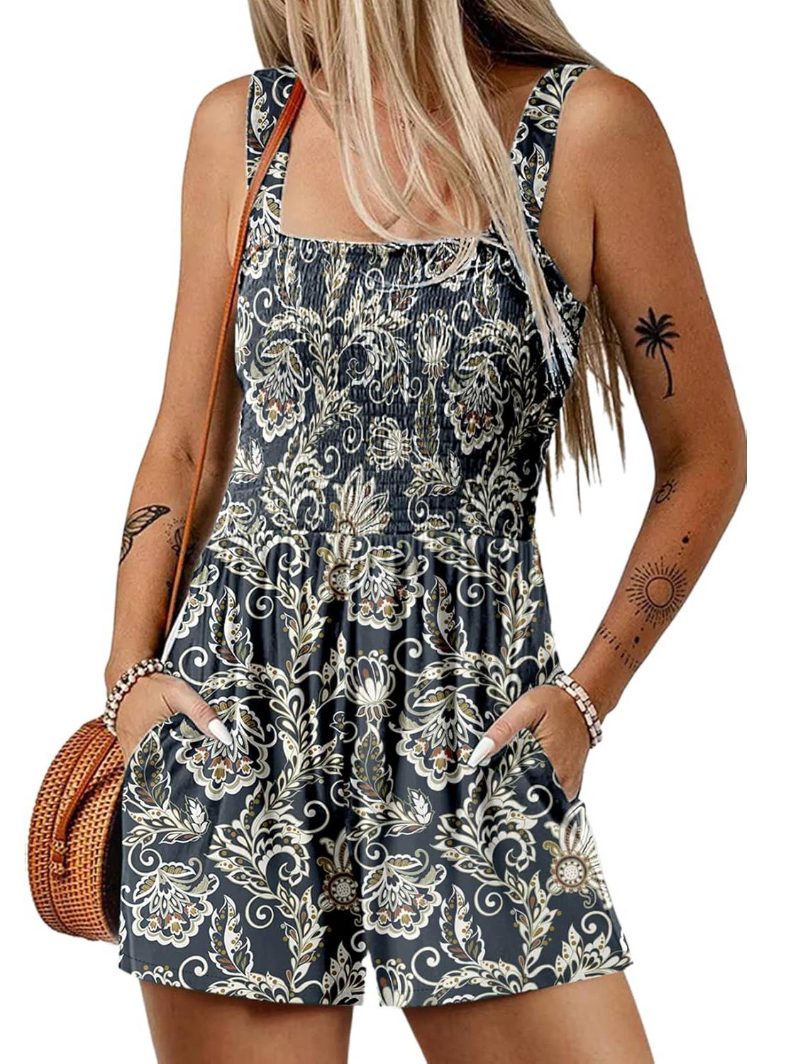 Alvella | Dames mouwloze zomerjurk met vierkante halslijn – Lichtgewicht casual warm