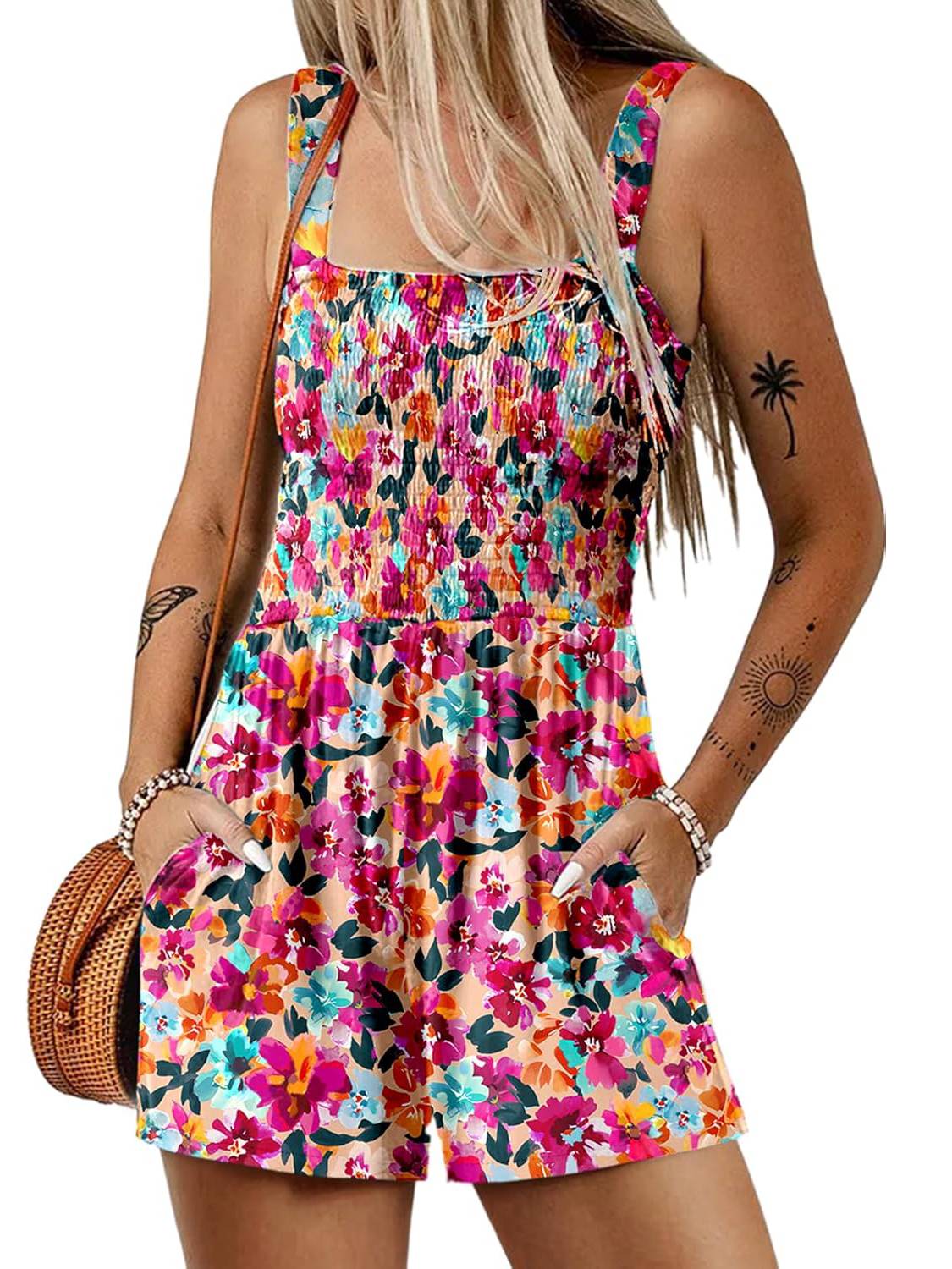Alvella | Dames mouwloze zomerjurk met vierkante halslijn – Lichtgewicht casual warm