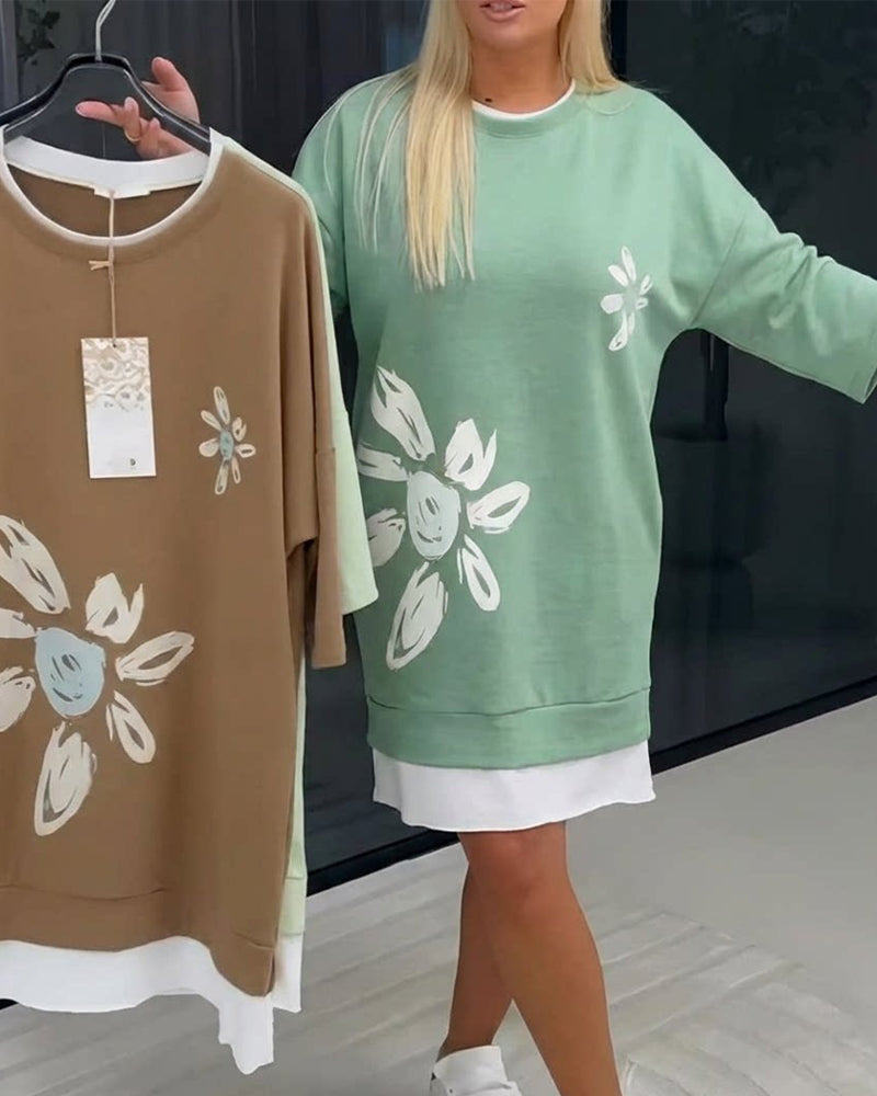 Velira | Dames Casual Jurk met Relaxte Pasvorm