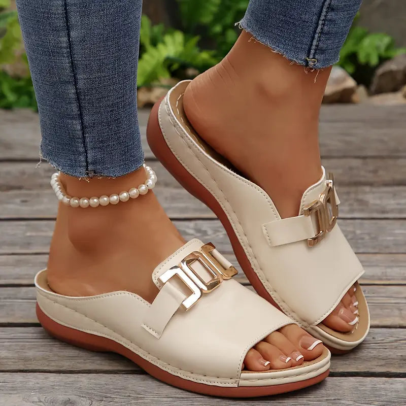Zafirae | Dames Elegante Wedgesandalen – Stijlvol platformdesign