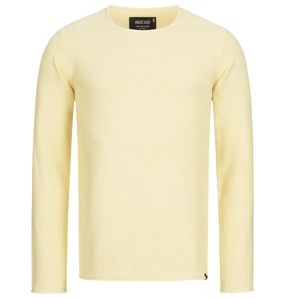 Lorvric | Pull classique à col rond pour homme – Pull léger et respirant en maille, haut décontracté