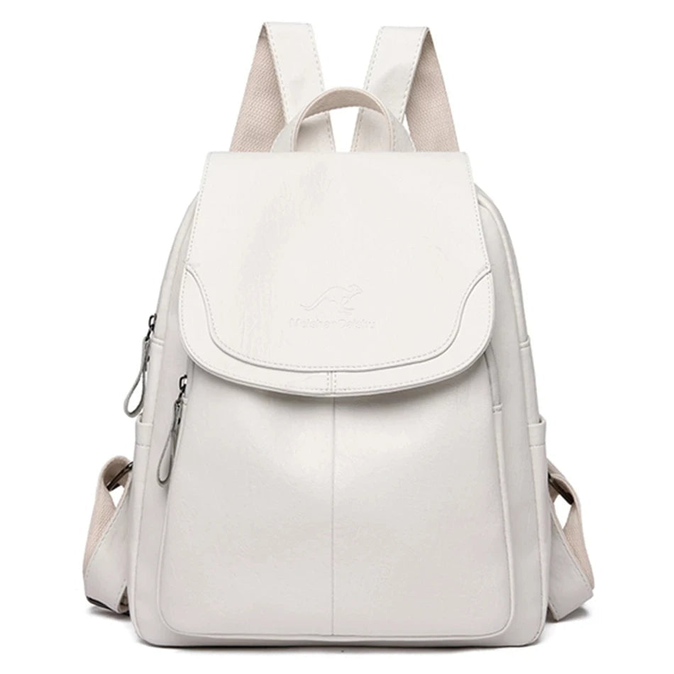 Modura | Sac à dos élégant et léger en cuir – Sac tendance pour femme, idéal pour les voyages et le travail