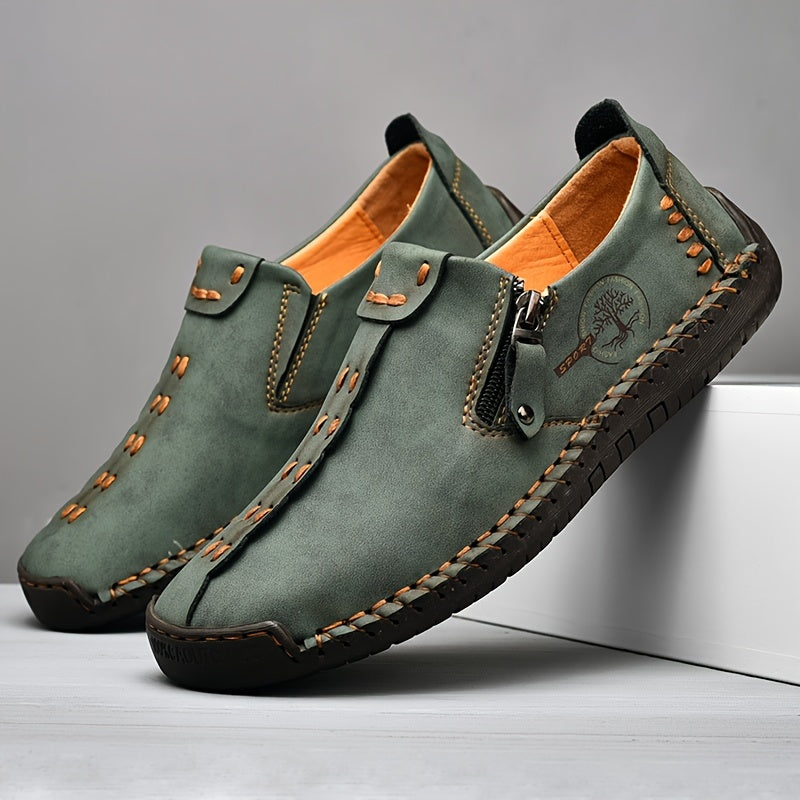 LoftWalk | Chaussures vintage pour hommes faites main - Chaussures décontractées légères et respirantes