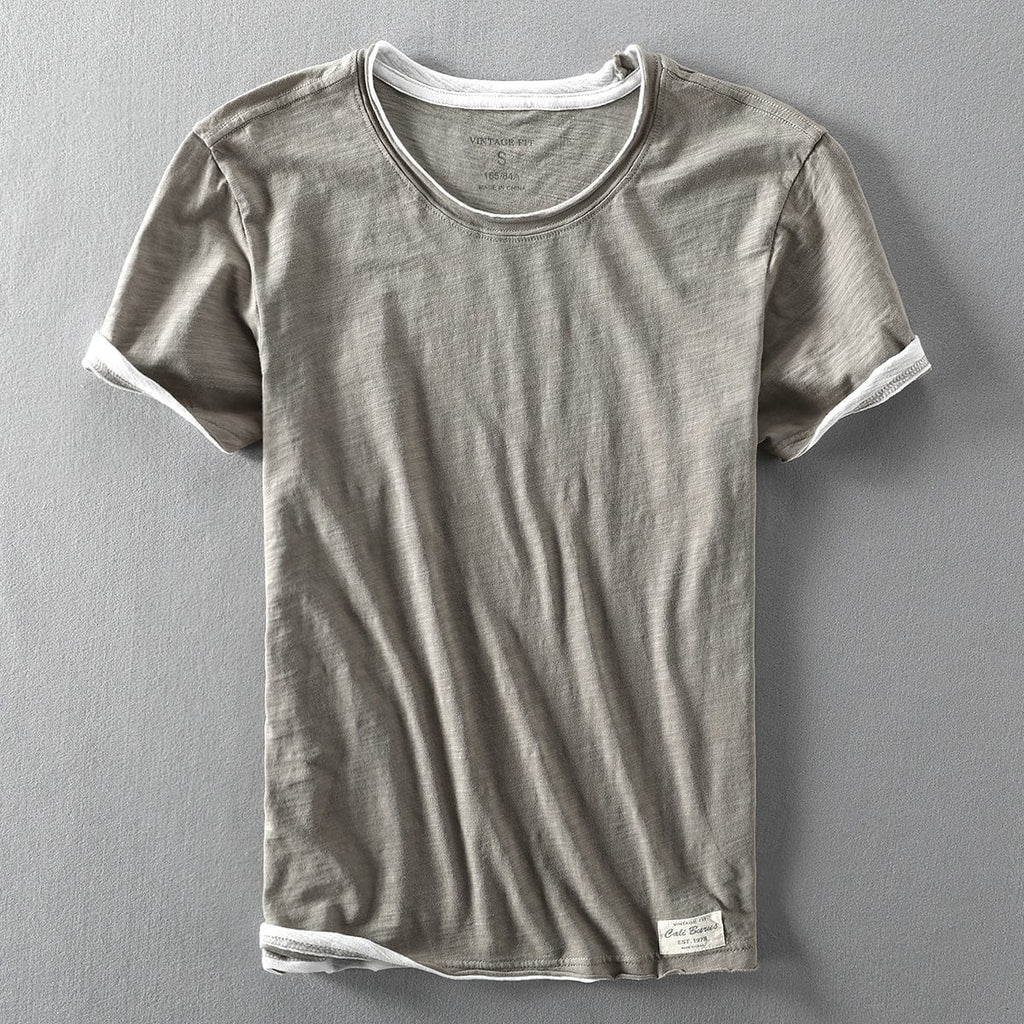 Jino | T-shirt classique pour homme - Coton doux, respirant, style décontracté