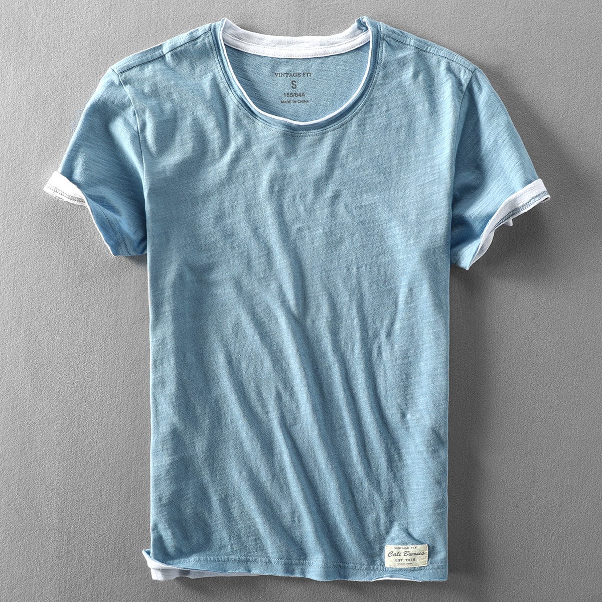 Jino | Klassisches Herren-T-Shirt – Weiche Baumwolle, atmungsaktiv, lässiges T-Shirt