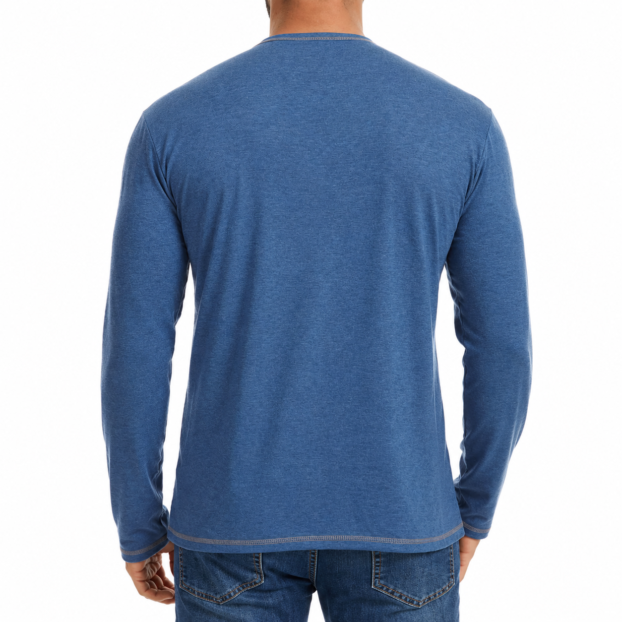 Azren | Herenoverhemd met lange mouwen en knopen, casual slim fit