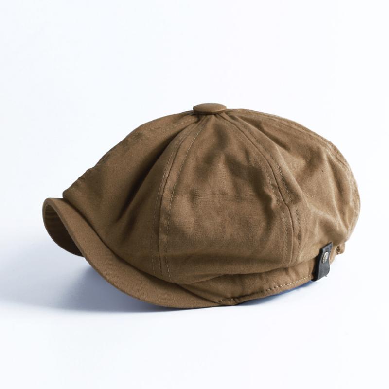 Veloro | Vintage retro newsboy-pet voor heren – klassieke baret, katoenmix, stijlvol en casual