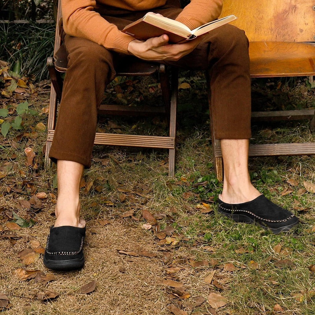 Pyralis | Pantoufles en laine pour femmes – Chaussures d'intérieur confortables, douces et chaudes