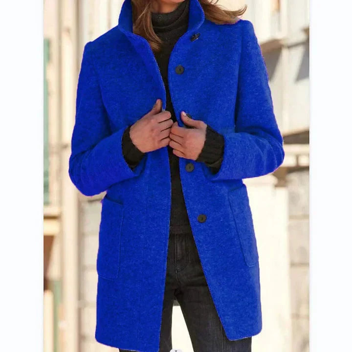 Brisendra | Manteau d'hiver chaud pour femme – Vêtement d'extérieur classique, long et élégant pour les temps froids