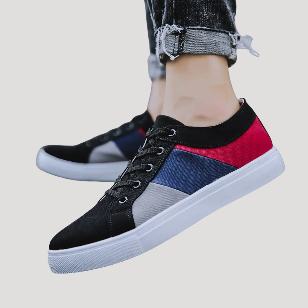 Tyvriconel | Canvas veterschoenen voor heren – nette, casual en lichtgewicht schoenen