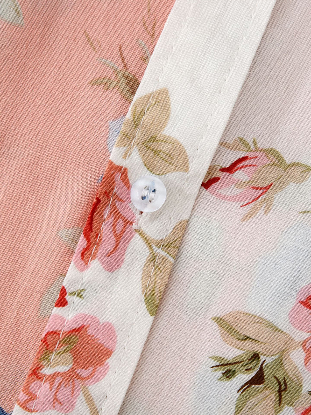 Halvar | Chemise hawaïenne tropicale pour homme - patchwork floral, manches courtes, style décontracté