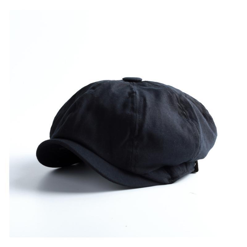 Veloro | Vintage retro newsboy-pet voor heren – klassieke baret, katoenmix, stijlvol en casual