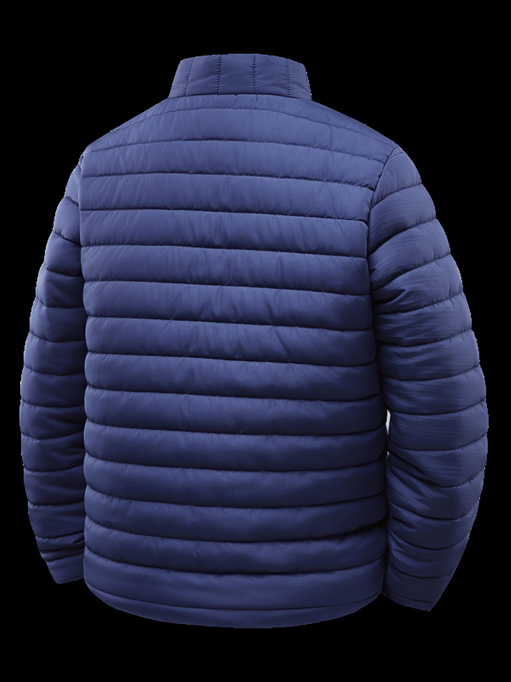 Kyro | Geïsoleerde winterjas voor heren met Scandinavisch letterontwerp – dik gevoerde jas met ritssluiting