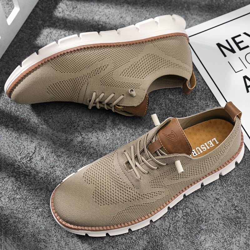 Strideon | Chaussures de marche respirantes en maille pour homme - Baskets décontractées et légères