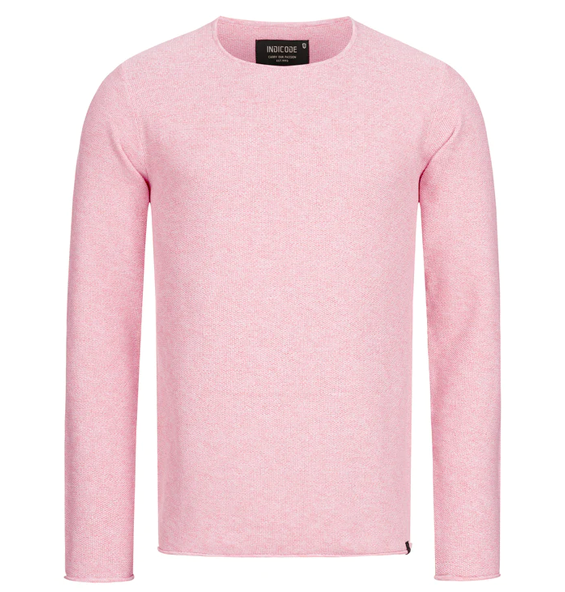 Lorvric | Pull classique à col rond pour homme – Pull léger et respirant en maille, haut décontracté
