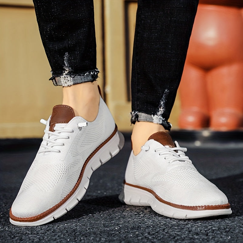 Strideon | Chaussures de marche respirantes en maille pour homme - Baskets décontractées et légères