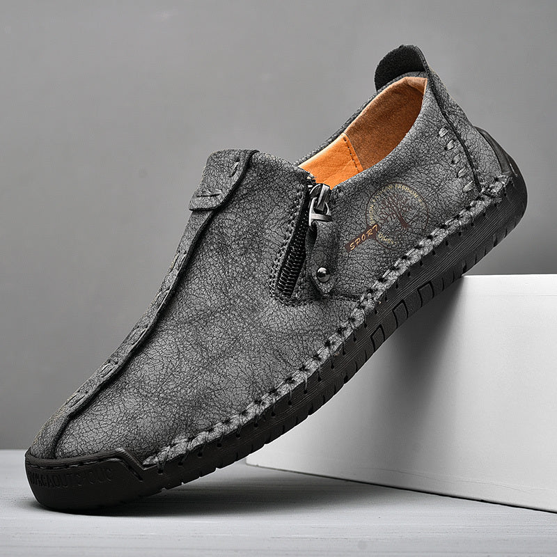 LoftWalk | Chaussures vintage pour hommes faites main - Chaussures décontractées légères et respirantes