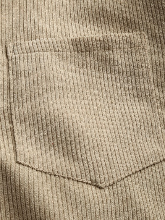 Yorien | Chemise à manches longues en velours côtelé pour homme – Classique, polyvalente et élégante