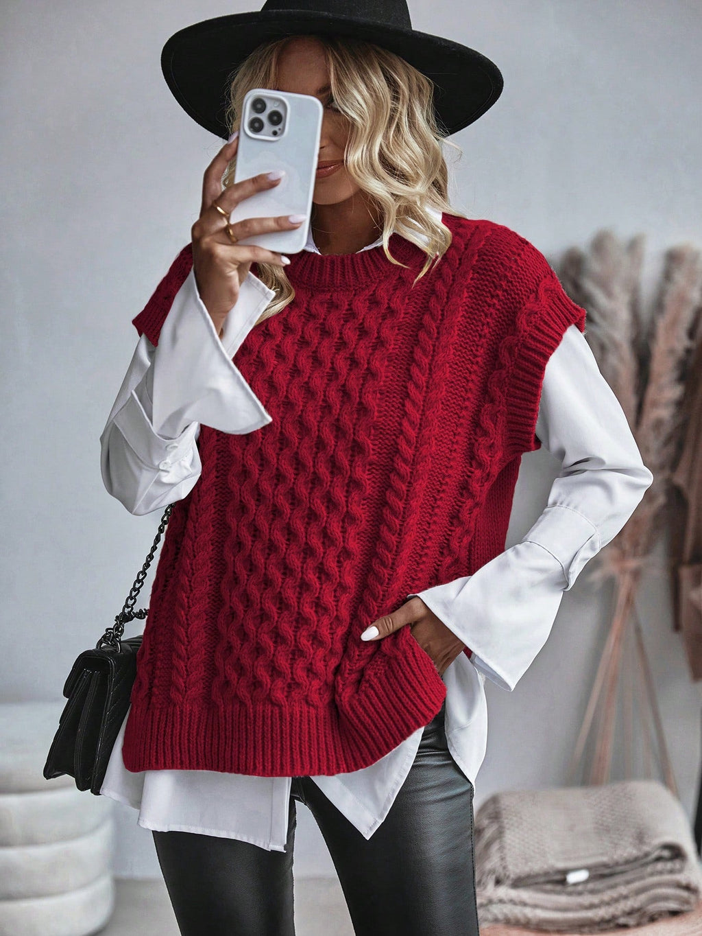 Bravelle | Gilet cardigan femme en maille torsadée - Manches courtes, léger, style décontracté