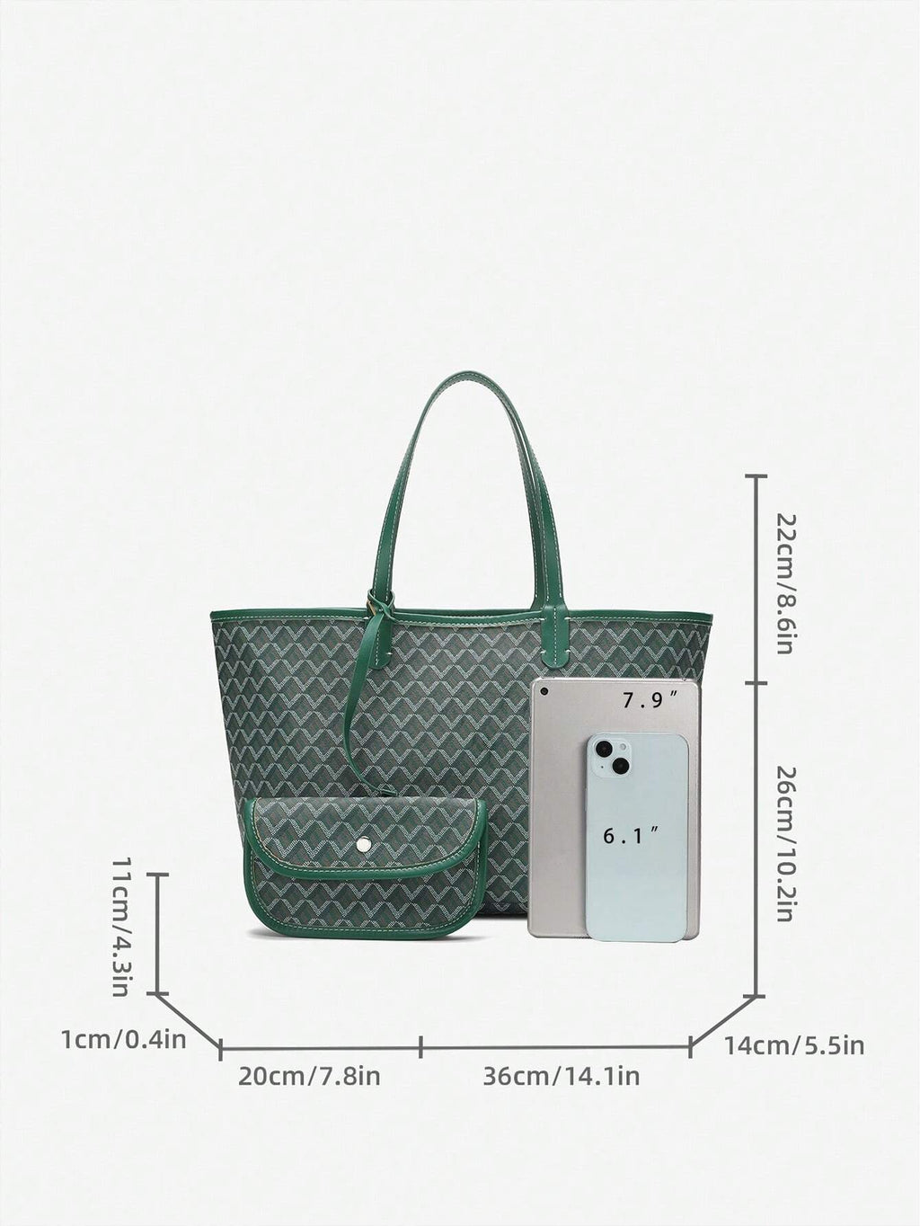 Rixella | Leichte Schultertasche für Damen – Geräumige Tasche für den Alltag